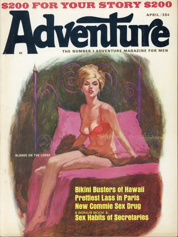 Adventure Magazine April 1966