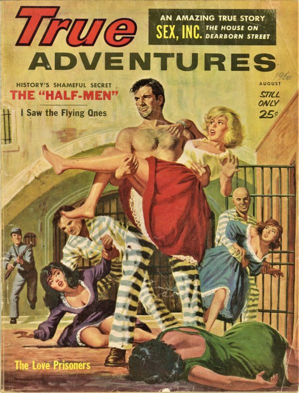 True Adventures Magazine August 1960