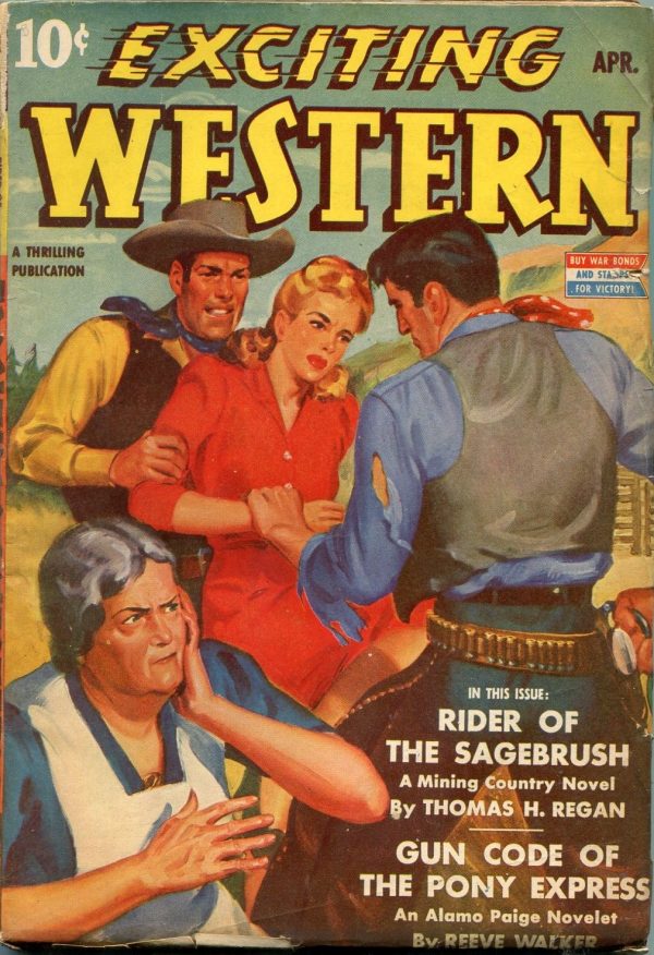 Exciting Western April 1943