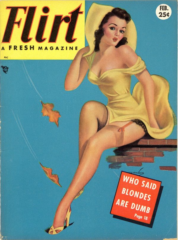 Flirt Magazine February 1954