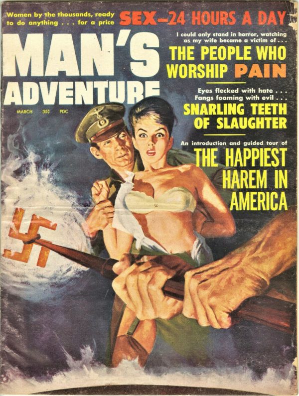 Man's Adventure Magazine March 1963