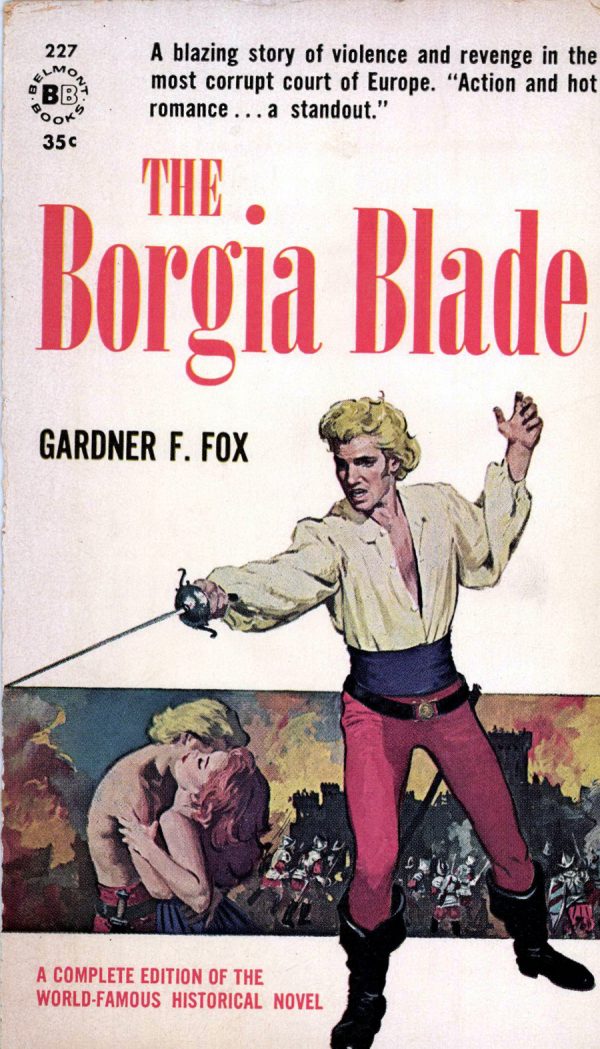 The Borgia Blade 1961 Belmont 227
