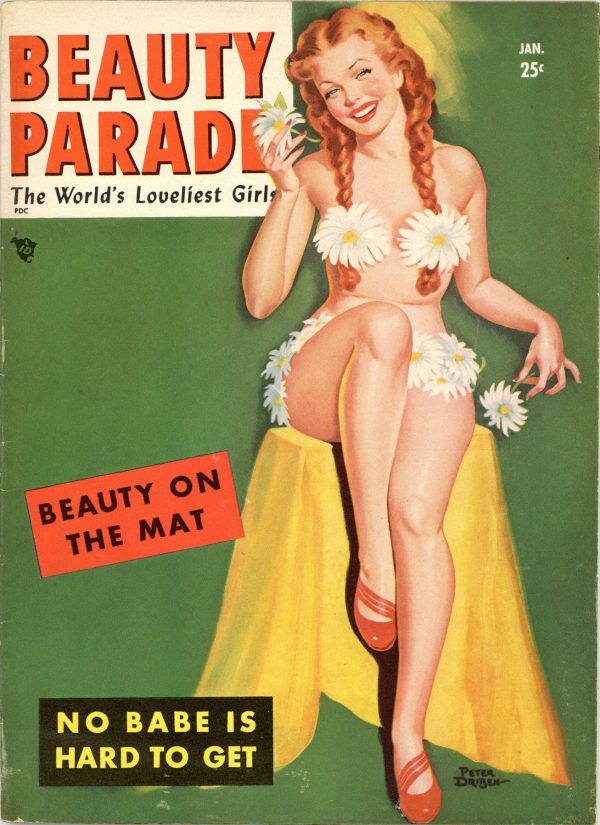 Beauty Parade Magazine January 1950