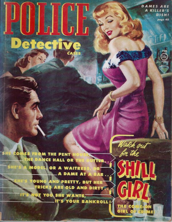 Police Detective Cases February 1952