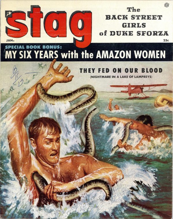 Stag Magazine January 1955
