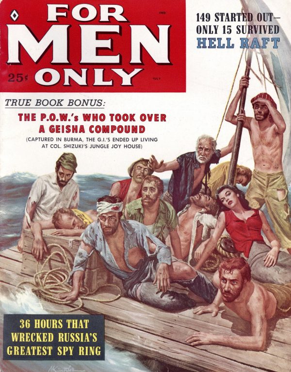 July 1959 For Men Only