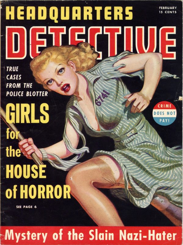 Headquarters Detective Magazine February 1941