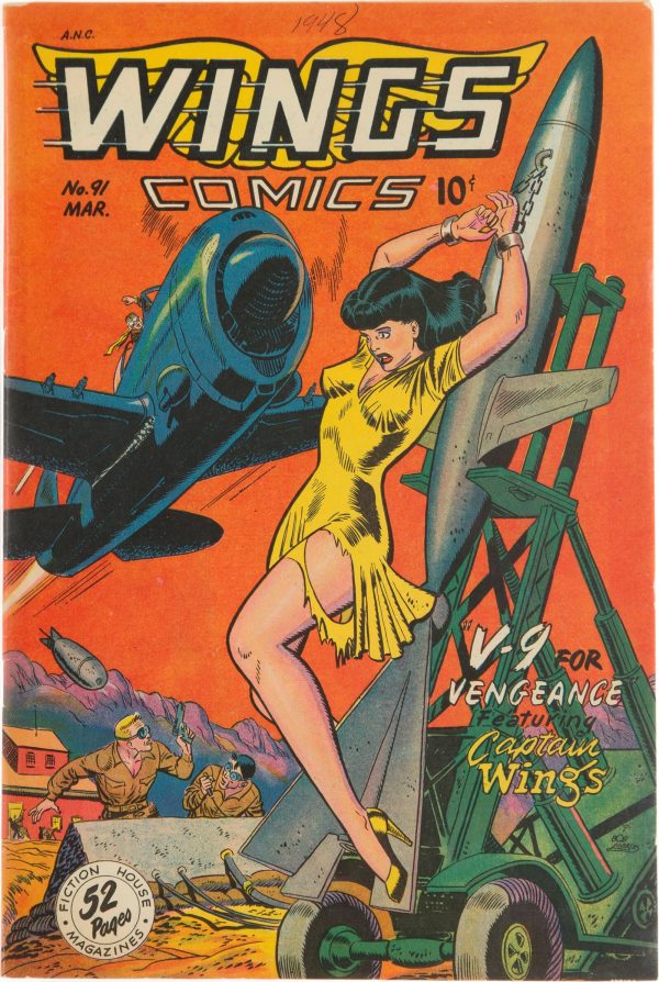 Wings Comics #91 (Fiction House, 1948)