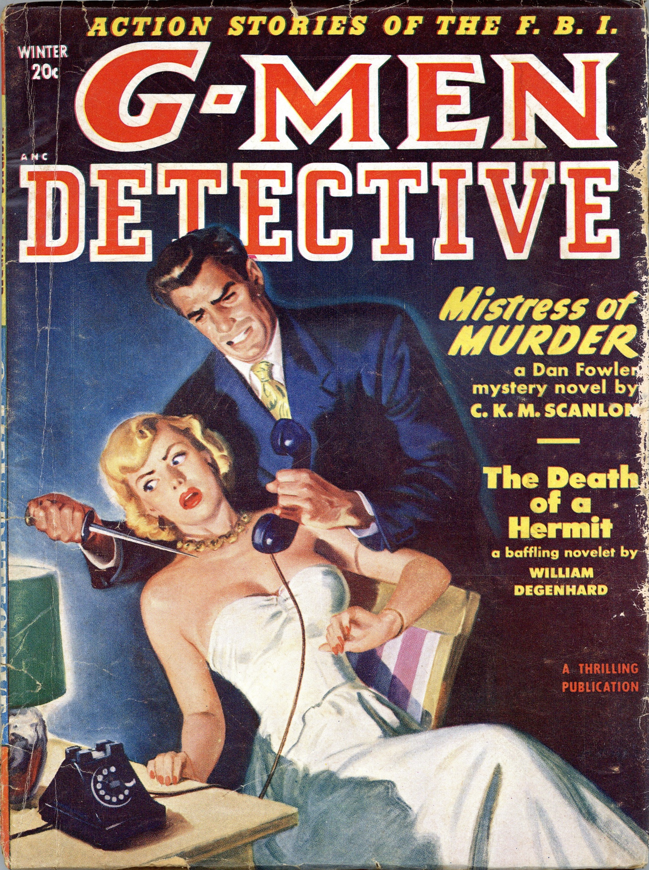 G-Men Detective 1951 Winter