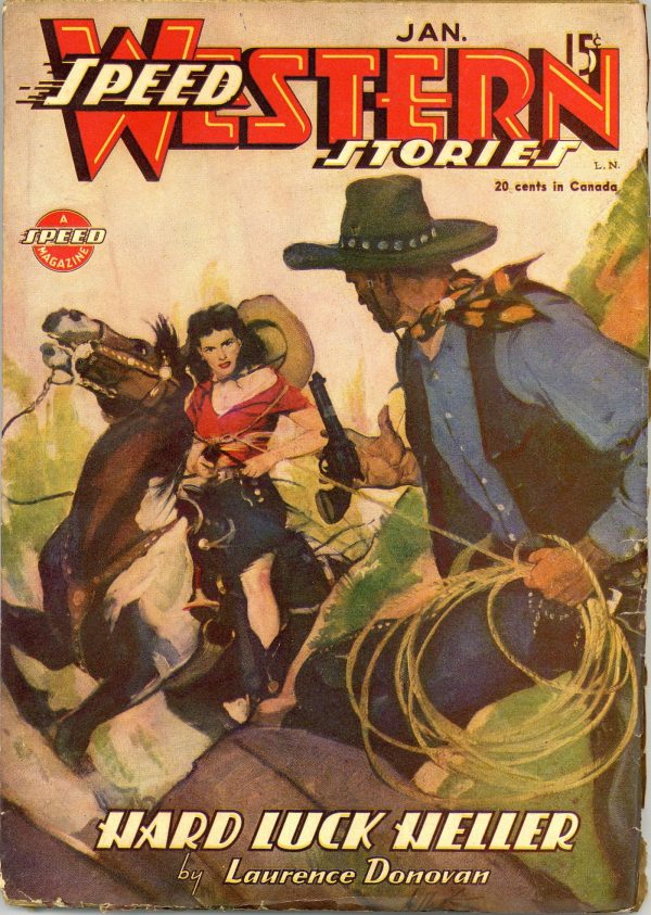 Speed Western Stories January 1945