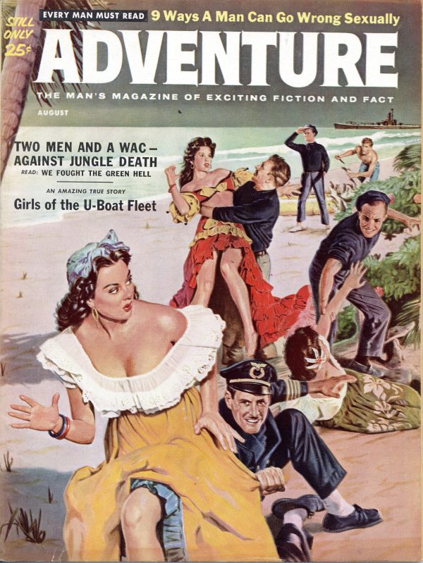Adventure Magazine August 1960