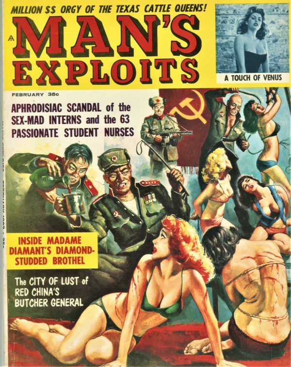 Man's Exploits Magazine february 1963