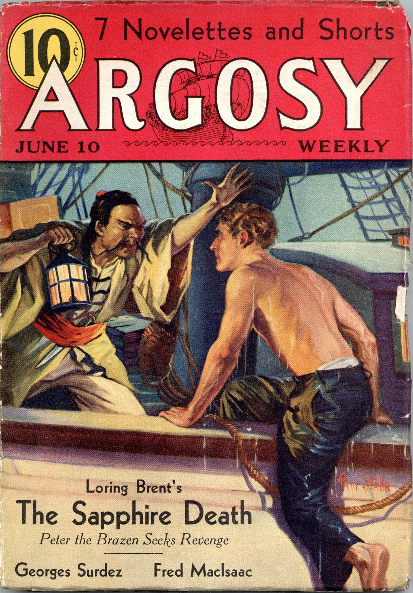 Argosy Magazine June 10 1933