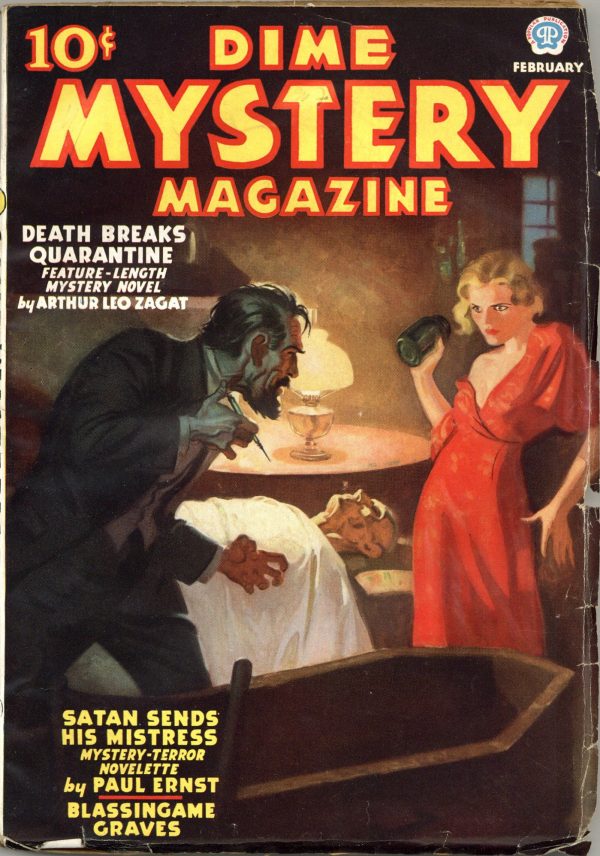 Dime Mystery Magazine February 1937