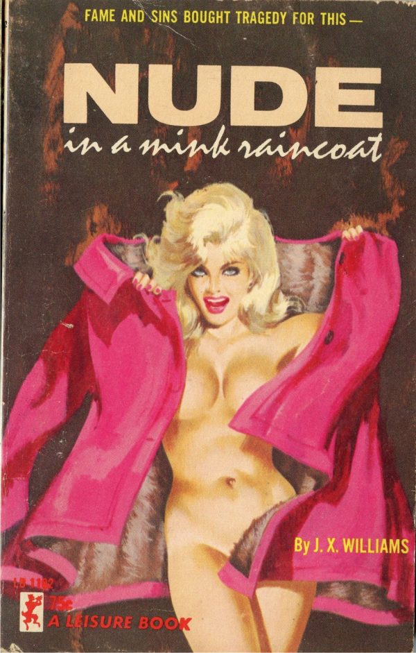 Leisure Books LB1102 - Nude In A Mink Raincoat (1965)