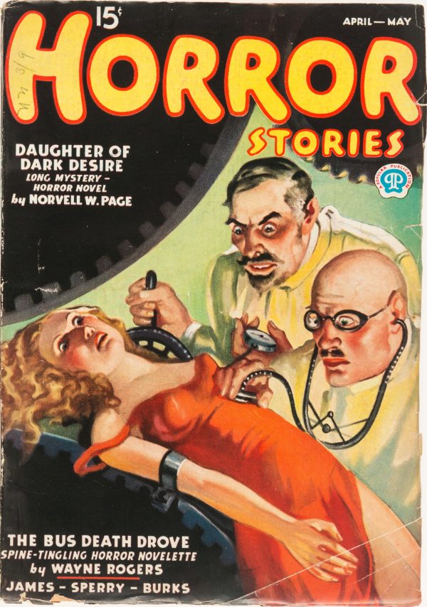 Horror Stories - April May 1937