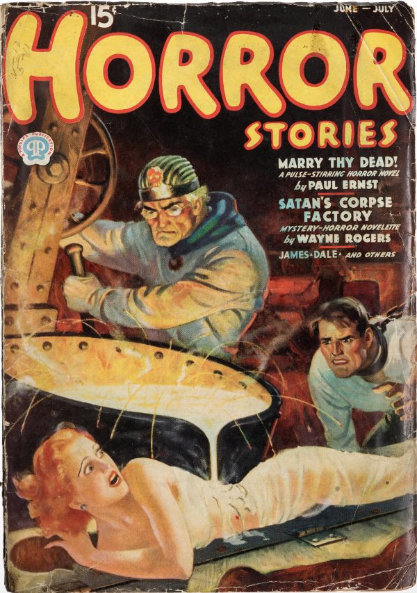 Horror Stories - June July 1937