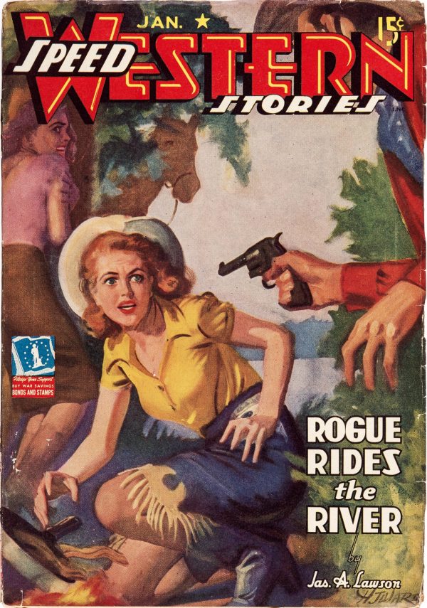 Speed Western Stories - January 1943
