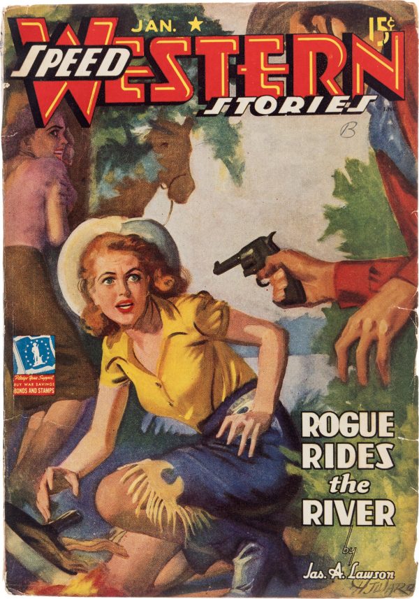 Speed Western Stories - January 1943