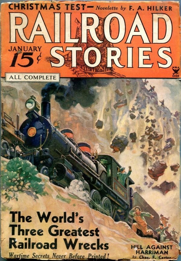 Railroad Stories January 1935