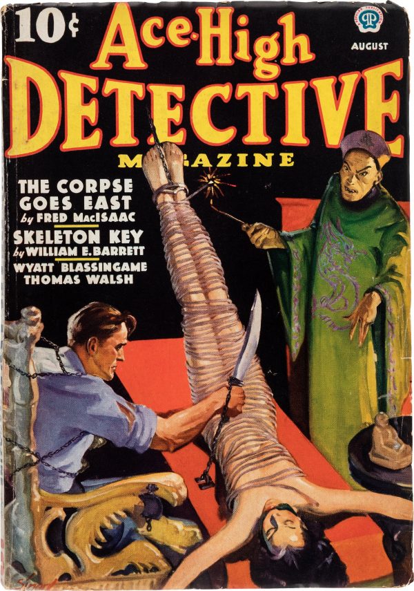 Ace-High Detective Magazine - August 1936
