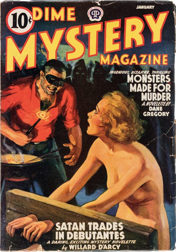 Dime Mystery Magazine - January 1940