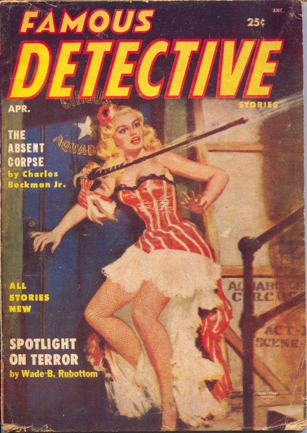 Famous Detective April 1955