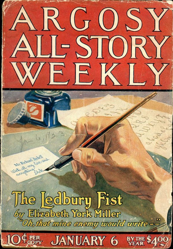 ARGOSY ALL-STORY WEEKLY. January 6, 1923