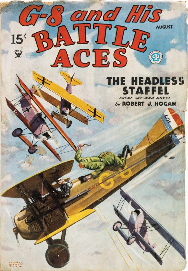 G-8 and His Battle Aces - August 1935