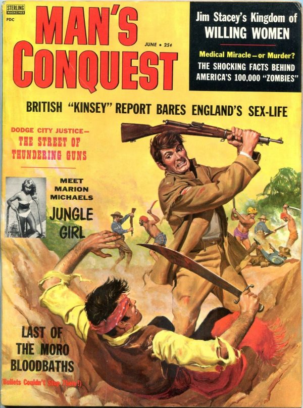 Man's Conquest June 1958