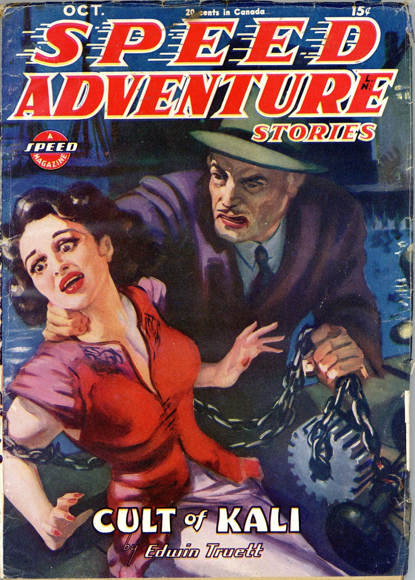 Speed Adventure Stories October 1945