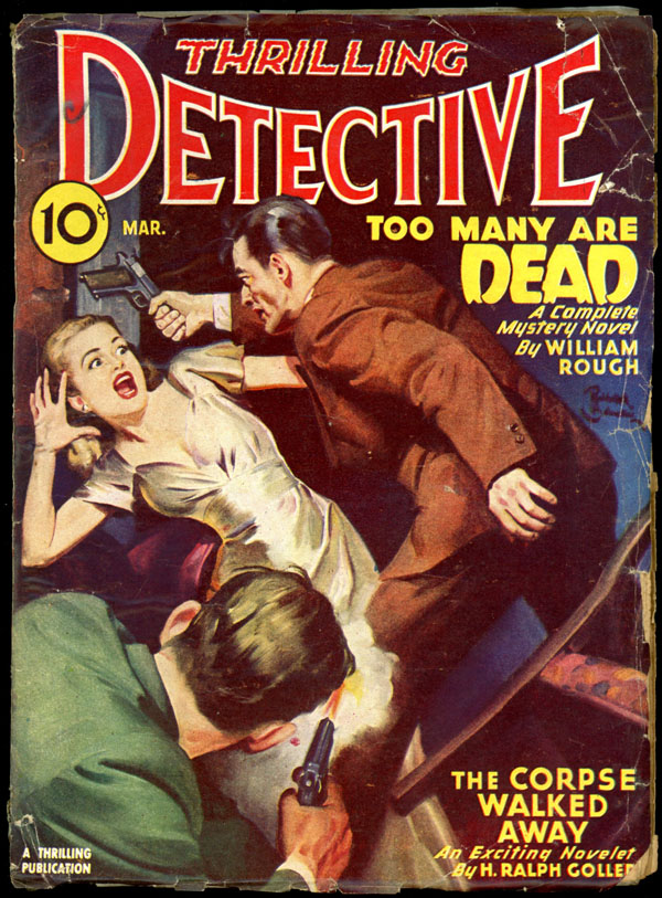 THRILLING DETECTIVE. March, 1946
