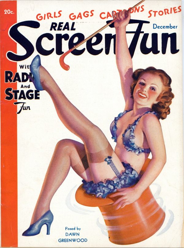 Real Screen Fun Magazine December, 1936