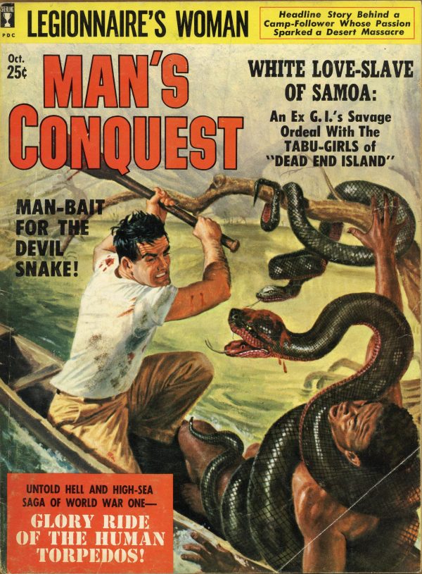 Man's Conquest Magazine October 1959