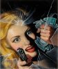 Murder A.W.O.L., Black Mask magazine cover, 1944 thumbnail