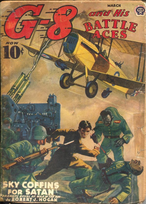 G-8 And His Battle Aces March 1940