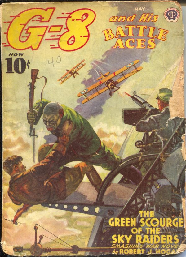G-8 And His Battle Aces May 1940