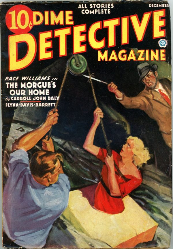 DIME DETECTIVE MAGAZINE. December 1936