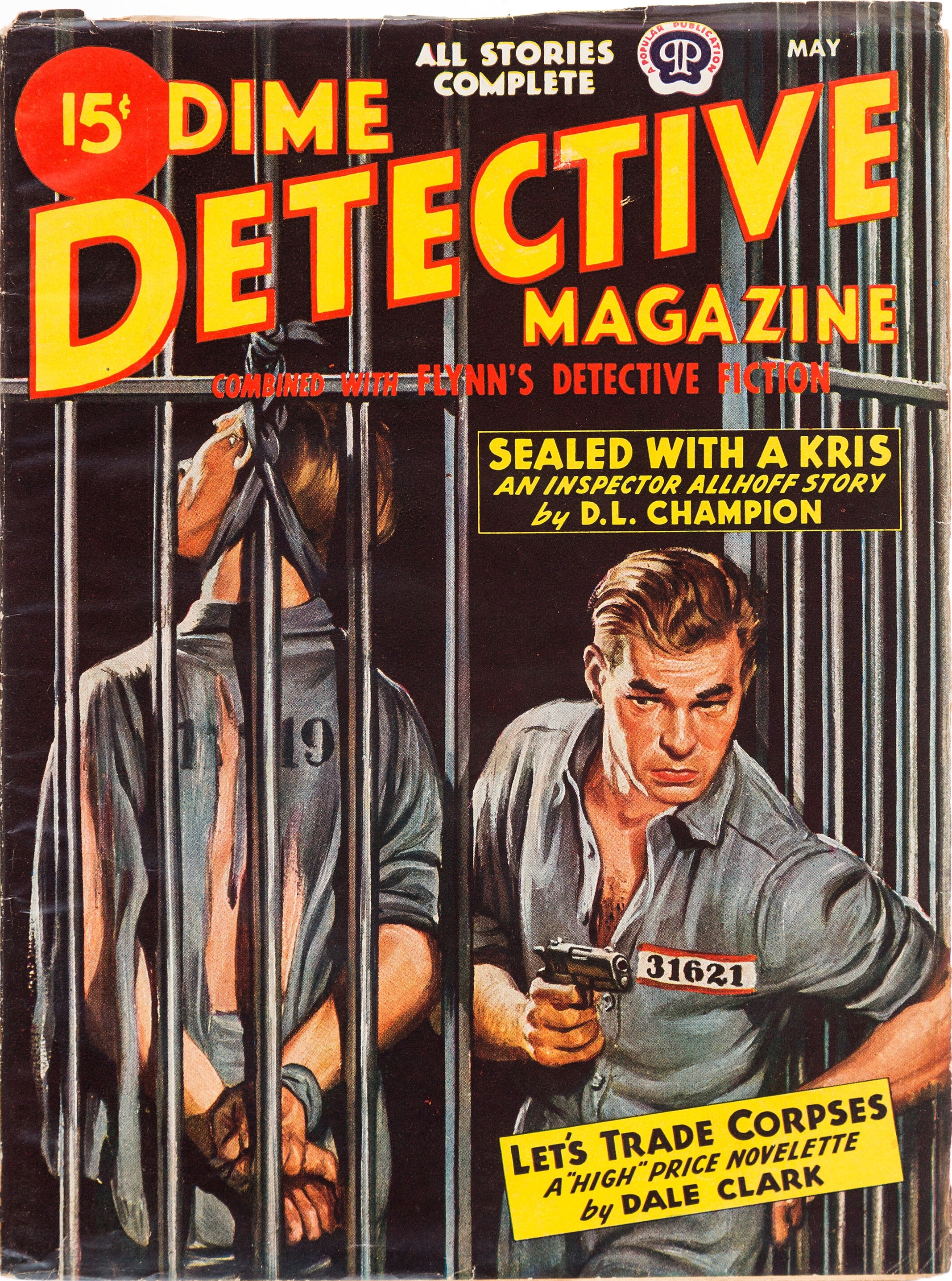 Dime Detective Magazine - May 1945
