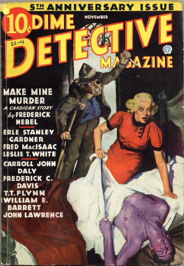 Dime Detective Magazine November 1936