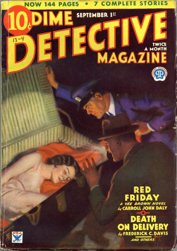 Dime Detective Magazine September 1 1934