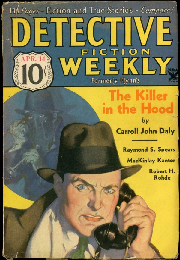 DETECTIVE FICTION WEEKLY. April 14, 1934