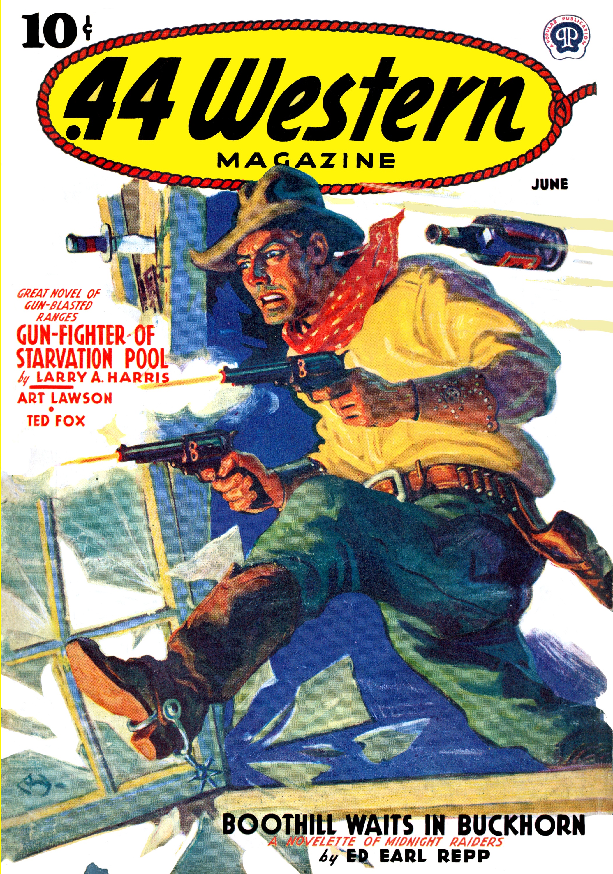 Gun fight. Американские Pulp журналы. Boomerang in a Gun Fight.