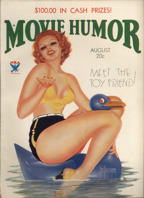 Movie Humor August 1934