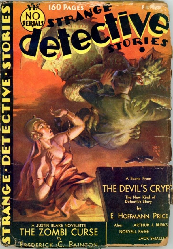 Strange Detective Stories, January 1934