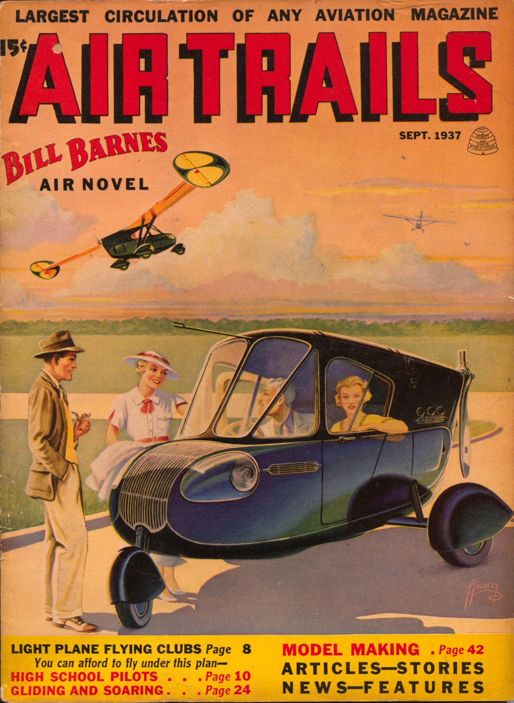 Air Trails September 1937