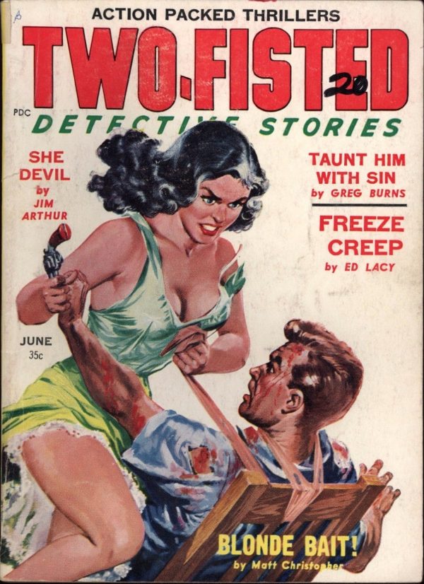 Two-Fisted Detective Stories Jun 1960