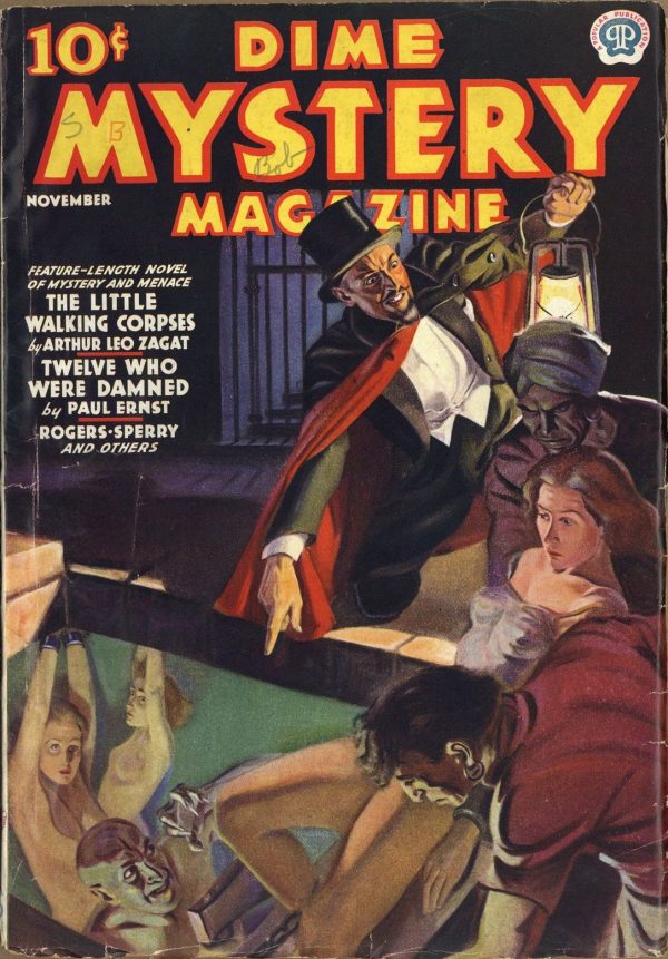 Dime Mystery Magazine November 1937