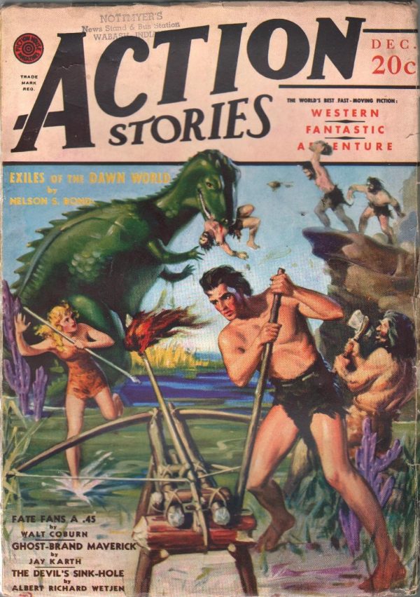 Action Stories December 1940
