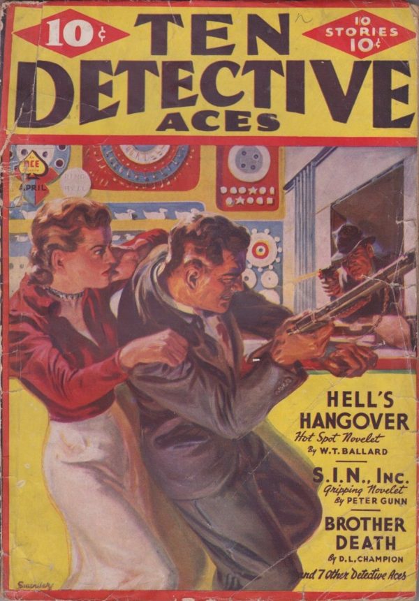 Ten Detective Aces April 1939